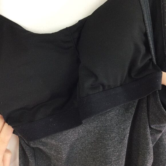 Lululemon Womens Power Pose Tank Top Heathered Black Size 6 - Picture 3 of 5